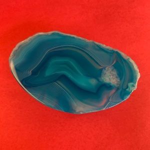 Agate stone phone stand handmade